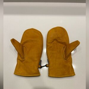 Give’r Insulated Leather Mittens size L